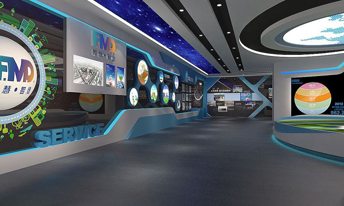 展會策劃設(shè)計中展廳玻璃運用和燈光照明的基本